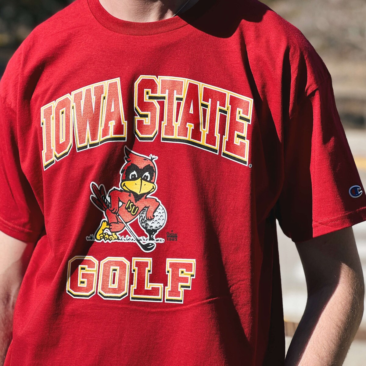 Champion® Iowa State Golf Cy Cardinal T-Shirt